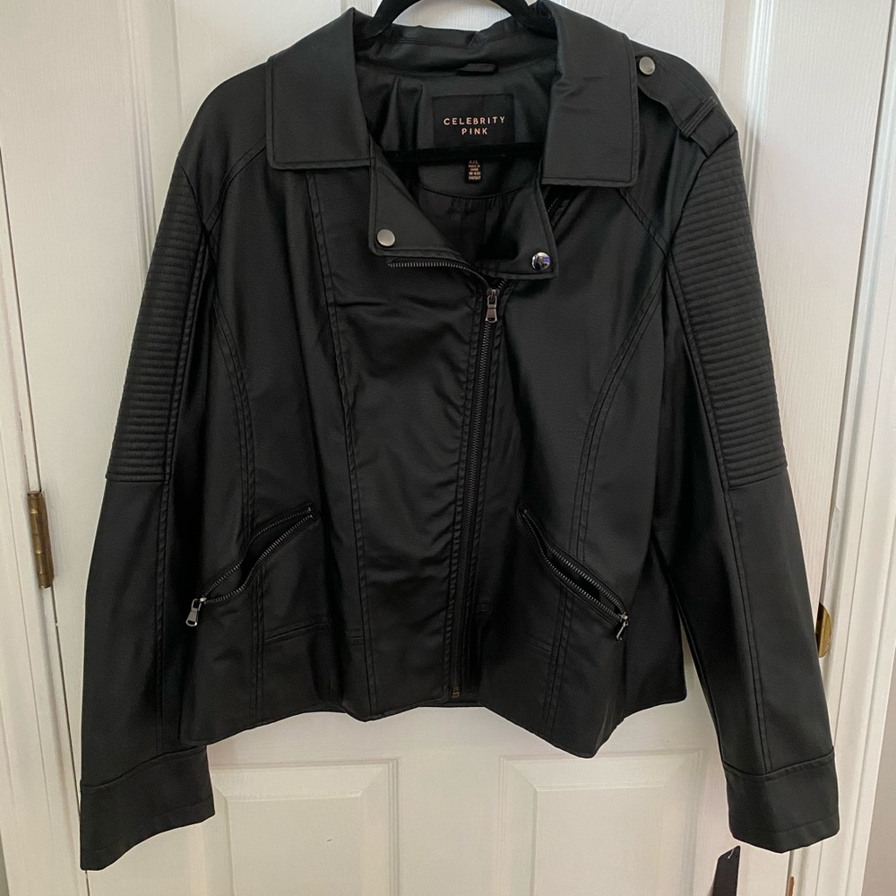 Women's NWT leather jacket